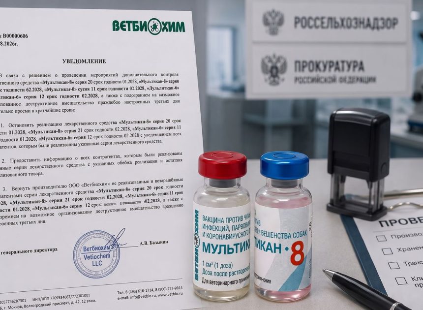 Жалобы на вакцину «Мультифел» — заявления Shot и «Ветбиохима» расходятся